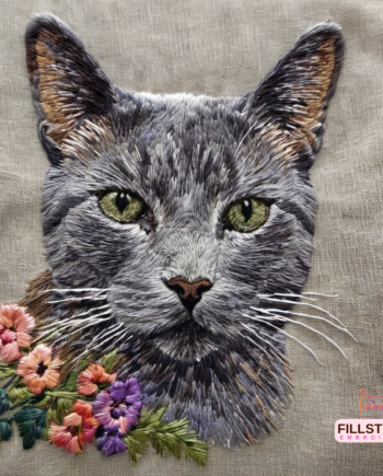 Korat Cat Rustic Co S Embroidery Design